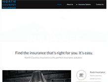 Tablet Screenshot of northcountryinsurance.net